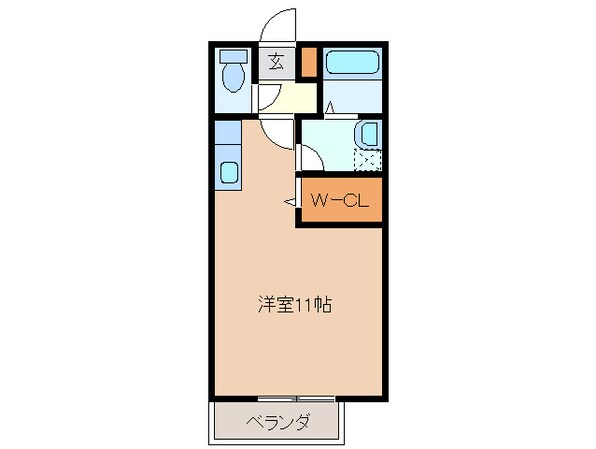 江戸橋駅 徒歩8分 1階の物件間取画像